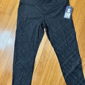 Rabbit Women's Black Reflective Running Tights